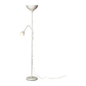 IKEA Stehlampe Deckenfluter “NOT” Leseleuchte Leselampe – 176 cm hoch – atmosphärische Standleuchte – in WEISS
