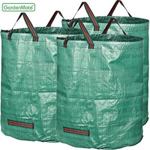 GardenMate® 3x Gartensack 272l aus robustem Polypropylen-Gewebe (PP) 150gsm