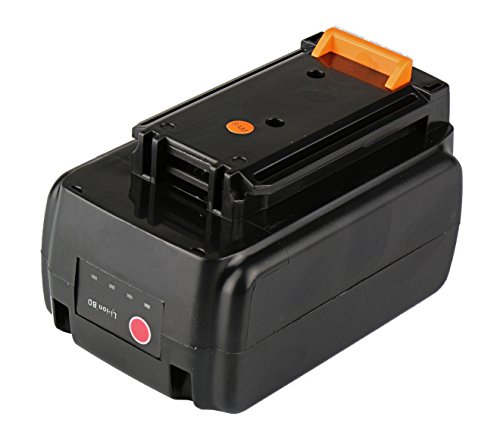 Mitsuru® 2000mAh Li-Ion 36V Akku Batterie für Black & Decker BL1336, BL1336-XJ, BL2036, BL2036-XJ, LBXR36